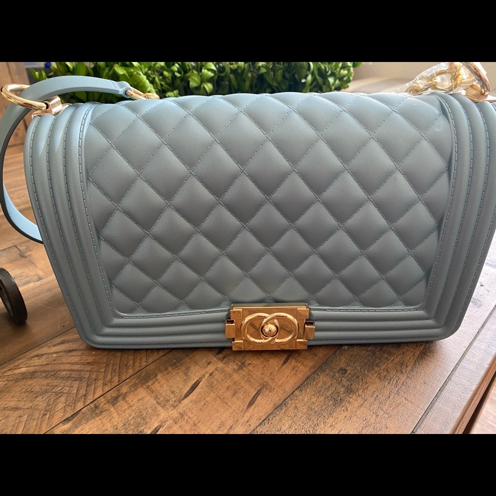 Gray Crossbody Jelly